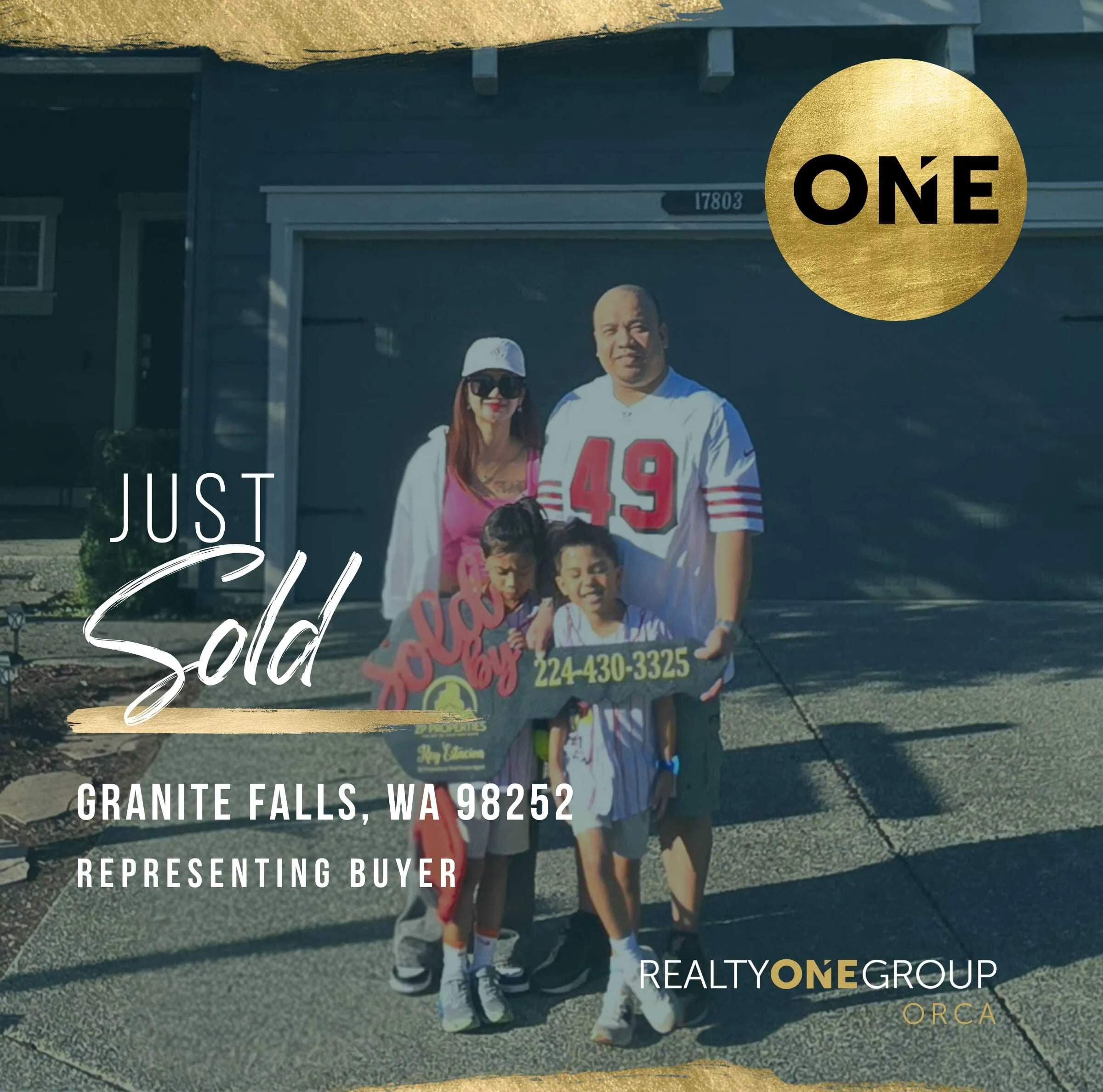 Home sold in Granite Falls, Washington